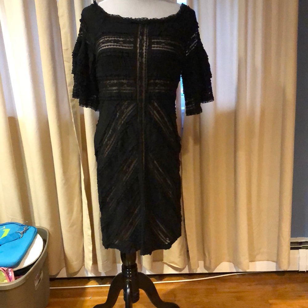 Calvin Klein New w out tags lace black dress